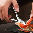 Axyaa Crab Tools Set: Zinc Alloy Scissors & Pliers Clip Trio