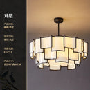 Axyaa Glass Pendant Chandelier for Home Villa Loft, Large Vintage Luminaries