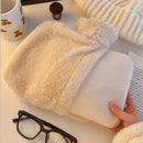 Axyaa Plush Hot Water Bottle Bag: Cute, Insulating, and Soothing Body Warmer