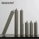 Axyaa Nordic Cement Chandelier: Creative Designer LED Pendant Light for Bedroom, Bar & Cafe