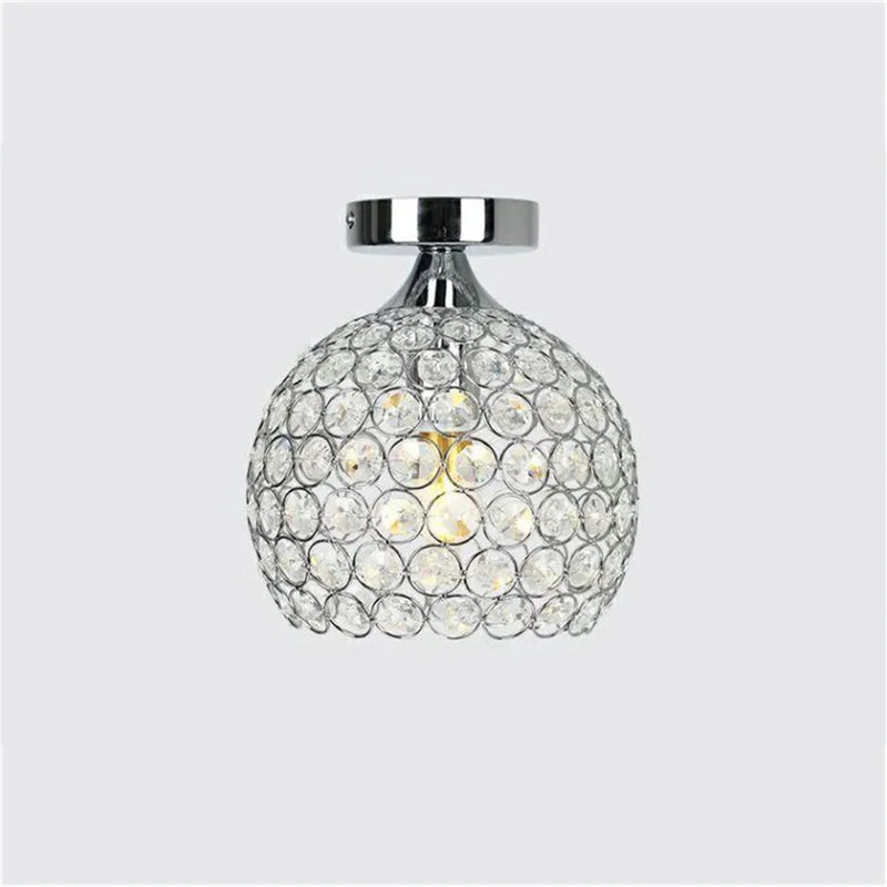 Axyaa Diamond Crystal Ceiling Light for Stylish Home Decor