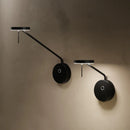 Axyaa Adjustable Swing Arm LED Wall Lamp for Modern Living Room Lighting