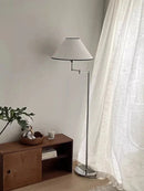 Axyaa Modern Korean Style Swing Arm Floor Lamp with Adjustable LED for Living Room