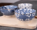 Axya Ceramic Rice Noodle Soup Dessert Bowl Korean Ice Retro Tableware Bowl