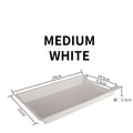 Axyaa Large Rectangular Skewer Tray for BBQ and Fried Skewers