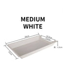 Axyaa Large Rectangular Skewer Tray for BBQ and Fried Skewers