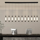 Axyaa Modern Duplex Chandelier LED Wire Lamp for Living Room and Dining Room