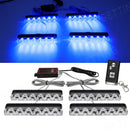 Axyaa Car LED Grid Strobe Light with Remote Control for Emergency Warning Beacons