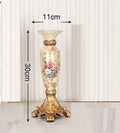 Axyaa Nostalgic Resin Candlestick for Home Decor and Parties