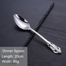 Axyaa Stainless Steel Cutlery Set - Luxury Western Tableware Collection