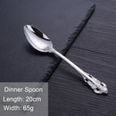 Axyaa Western Stainless Steel Cutlery Set - Luxury Tableware Dinnerware
