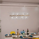 Axyaa Spark Ball Crystal LED Chandelier - Spherical Firework Pendant Light