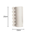 Geometric Resin Vase for Artificial Flowers by Axyaa: Modern Table Decoration