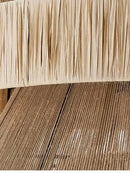 Axyaa Retro Rope Ceiling Chandelier for Kitchen Table Lighting