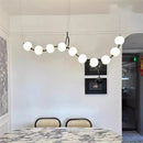 Axyaa LED Chandelier Ceiling Lamp for Modern Bedroom and Dining Room