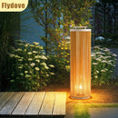 Axyaa Solar Courtyard Light: Creative Weaving Design for Garden, Waterproof Outdoor Landscape Decoration