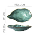 Axyaa Ceramic Tableware Set: Oyster, Sushi, Sashimi, Dessert, Salad & Molecular Cuisine Plates