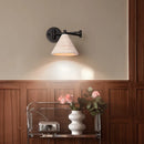 Axyaa Wabi Sabi Iron Yellow LED Wall Light Fixture for Living Room & Bedside