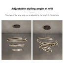 Axyaa Nordic Ring LED Pendant Light Dimmable for Home Decor Lighting