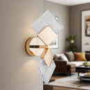 Axyaa Acrylic Rotatable Wall Lamp for Modern Luxury Living Room and Bedroom Lighting