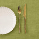 Axyaa Solid Color Linen Tablecloth for Home, Banquet, Parties - Washable & Stylish
