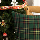Axyaa Red Plaid Christmas Pillow Covers for Festive Home Decor