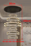 Axyaa Modern Living Room LED Chandeliers Hanging Ceiling Lamp Indoor Lighting