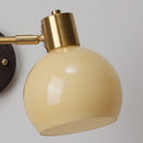 Axyaa Swing Arm LED Wall Lamp with Switch for Bedside Reading & Interior Lighting