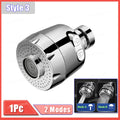 Axyaa Faucet Extender Bubbler 360° Rotatable Nozzle Adapter for Kitchen Bathroom