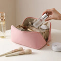 Axyaa Waterproof Women Cosmetic Storage Bag Large Capacity Toiletries Organizer Washbag
