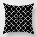 Axyaa Nordic Black Sweet Home Sofa Pillowcase Set