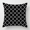 Axyaa Nordic Black Sweet Home Sofa Pillowcase Set