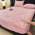 Axyaa Warm Flannel Fitted Sheets - 90/150/180/200 Sizes