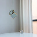 Axyaa Glass LED Pendant Lamp - Industrial Vintage Hanging Lights - Kitchen Dining Living Room