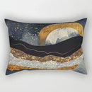Axyaa Short Plush Rectangular Pillow Cover for Sofa, Car, Living Room - 30x50cm 40x60cm