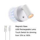Axyaa Touch Wall Light - Dimmable LED Bedside Lamp