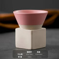 Axyaa Hand-Painted Ceramic Espresso Coffee Cup Set with Base.