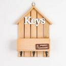 Miniature Wooden Cabin Wall Hanging by Axyaa - Creative Handmade Decorative Ornament
