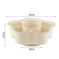 Axyaa Rotating Hot Pot Side Dish Basket for Home Parties