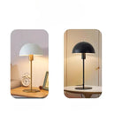 Axyaa Iron Art Mushroom LED Desk Lamp: Modern, Nordic, Minimalist, High-end Bedroom, Study, Retro Decoration