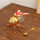 Axyaa Bee Seasoning Jar: High-End Kitchen Ornament & Seasoning Box