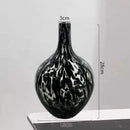 Axyaa Large-Bellied & Small-Mouthed Vase: Glass Home Decoration for Stylish Vase Placement