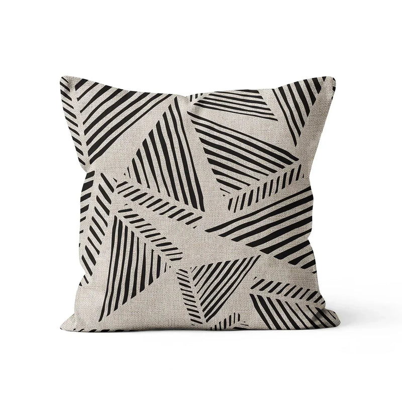 Axyaa Boho Ethnic Pillow Case 45x45cm Abstract Sofa Cover