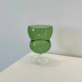 Axyaa 300ML Colored Glass Cup Water Bottle Coffee Tea Drinkware Mug
