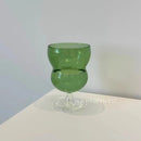 Axyaa 300ML Colored Glass Cup Water Bottle Coffee Tea Drinkware Mug