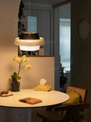 Axyaa Nordic Fabric Chandelier Pendant Lights for Home Decor