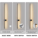 Axyaa Copper LED Wall Sconce 360° Rotation Dimmable Interior Lighting