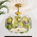Axyaa Luxe Glass Pendant Light for Master Bedroom & Living Room