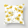 Axyaa Floral Pillowcase for Living Room Sofa and Car Cushions