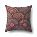 Axyaa Nordic Floral Print Cushion Cover - 45x45CM